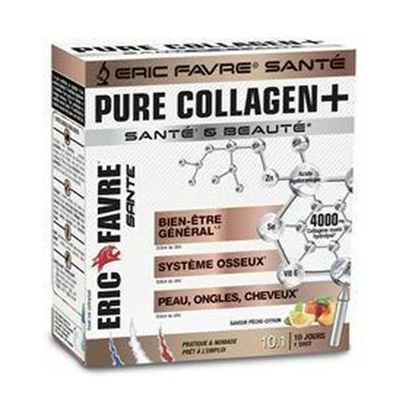 Pure collagen + Eric Favre 10 ampoules Place Order