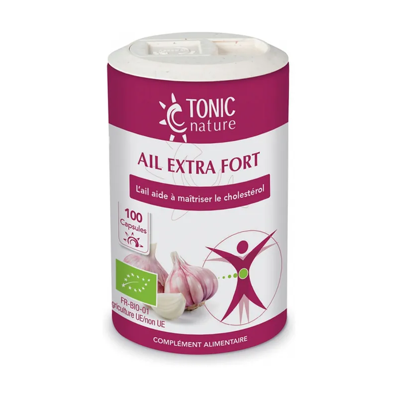 Extra Strong Garlic 100 capsules Tonic Nature Popular