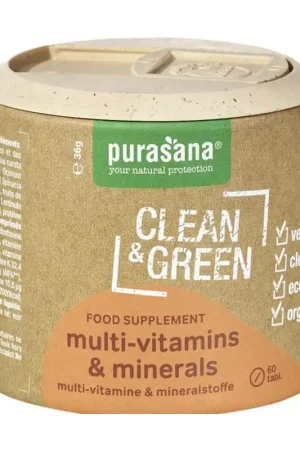 Multi-vitamins & minerals 60 tablets Purasana Don't Miss Out