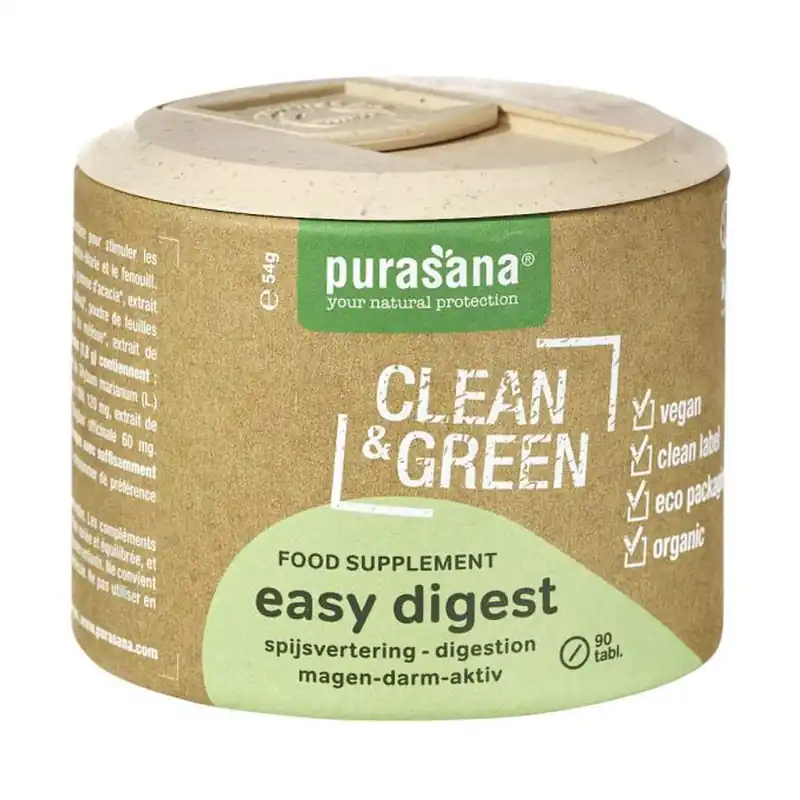 Free Returns Digestive comfort 90 tablets Purasana