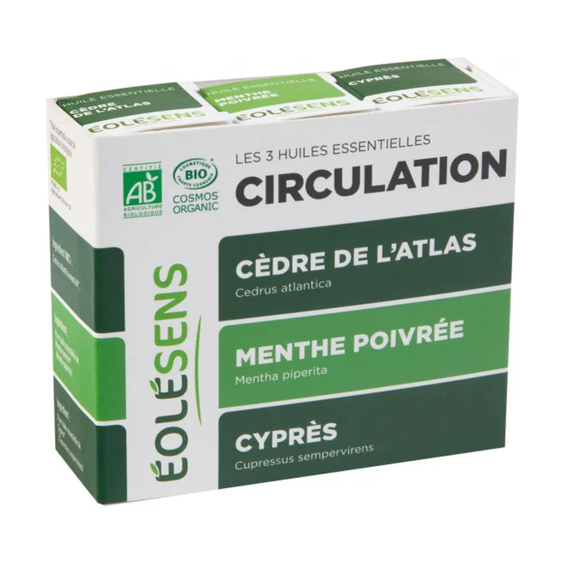 Circulation Trio 3 essential oils 3 units Eolesens Weekend Sale