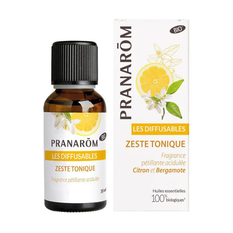 Today Only The diffusables ORGANIC tonic zest 30 ml of essential oil Pranarom