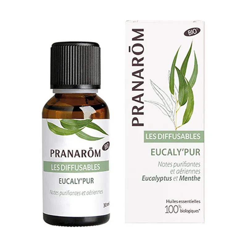 Top Pick The diffusables Eucaly‘Pur BIO 30 ml of essential oil Pranarom