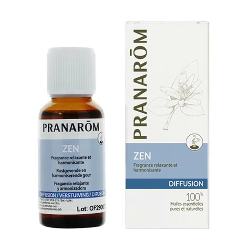 Top Rated The diffusables Zen BIO 30 ml of essential oil Pranarom