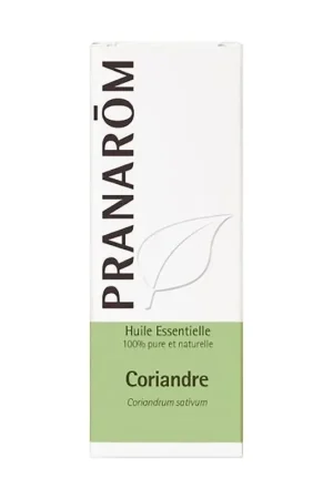Coriander Essential Oil (Coriandrum sativum) 10 ml of essential oil Pranarom Limited Offer