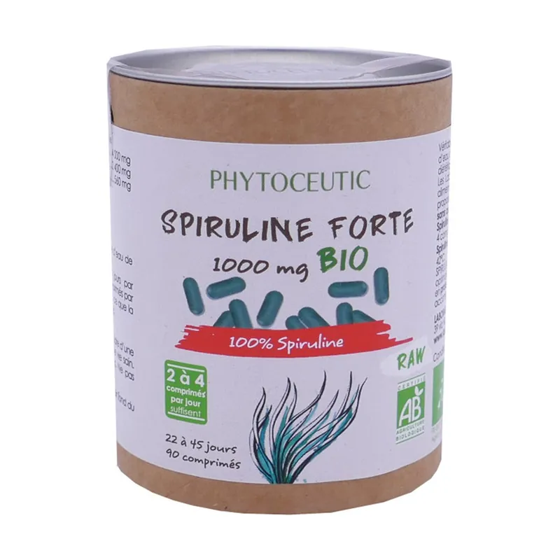 ORGANIC strong spirulina 90 tablets Phytoceutic Factory Price