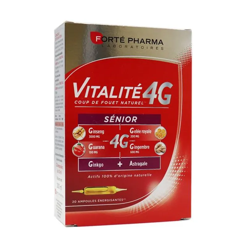 Vitality 4G Senior 20 ampoules Forté Pharma Luxury