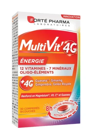 Reduced Price Multivit ‘4G Energy 30 capsules Forté Pharma