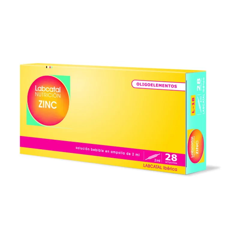 Zinc Oligosol 28 vials of 2ml Labcatal Weekend Sale