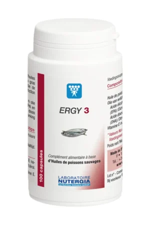 Price Cut Ergy 3 100 capsules Nutergia