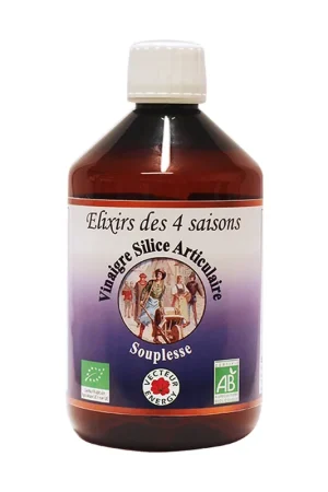 4 seasons vinegar, ORGANIC joint silica 500 ml Vecteur Energy Seasonal Sale