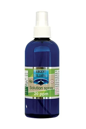 Big Sale Organic Colloidal Silver Solution 20 ppm 250 ml Vecteur Energy