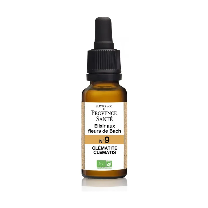 Organic Clematis 20 ml of floral elixir Provence Sante Grab Now