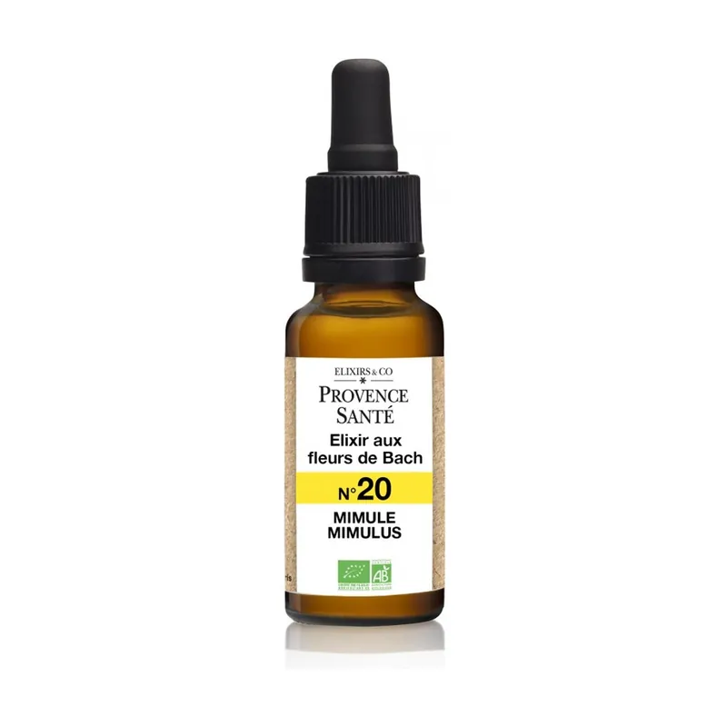 In Demand ORGANIC Mimule 20 ml of floral elixir Provence Sante