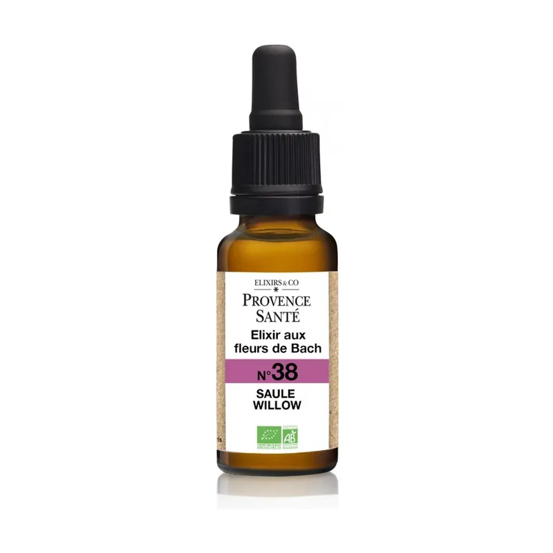 Reduced Price ORGANIC willow 20 ml of floral elixir Provence Sante