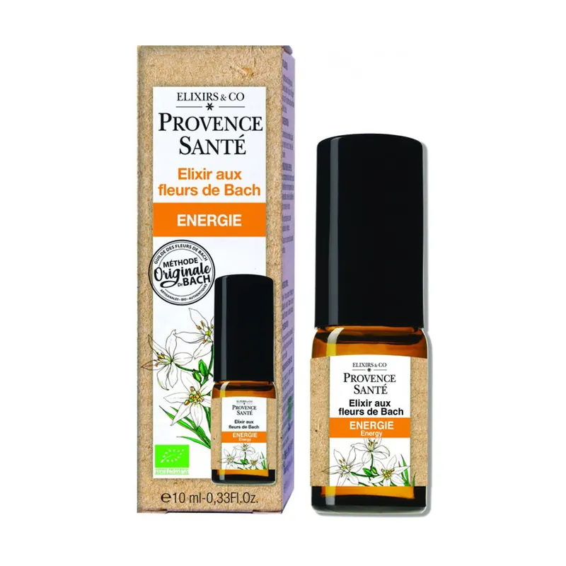 Organic energy 10 ml of floral elixir Provence Sante Time-Limited