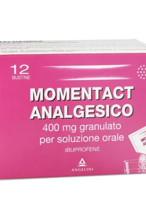 Momentact Analgesic 12 packets of 400mg Angelini Hot Deal