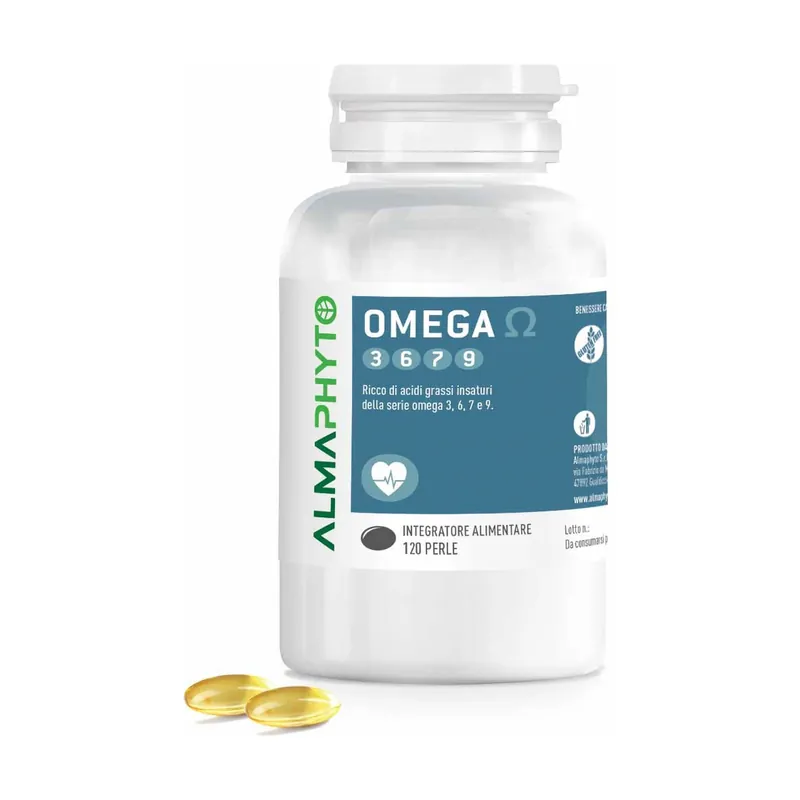 Omega 3 6 7 9 120 softgels Almaphyto High Quality