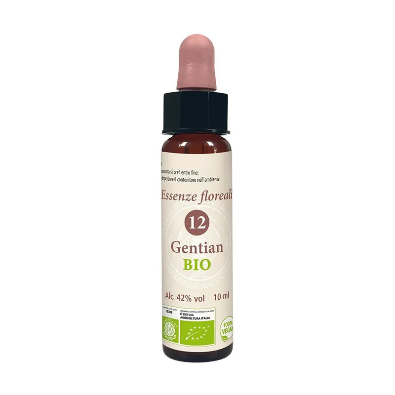 Price Drop 12 Gentian Floral Essences 10 ml Erboristeria Magentina