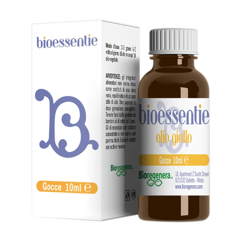 Don't Miss Out Bioessentie Yellow Oil 10 ml of oil Bioregenera