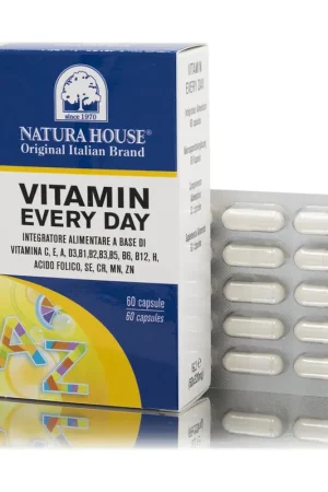 Vitamin Every Day 60 capsules of 320mg Natura House Flash Sale