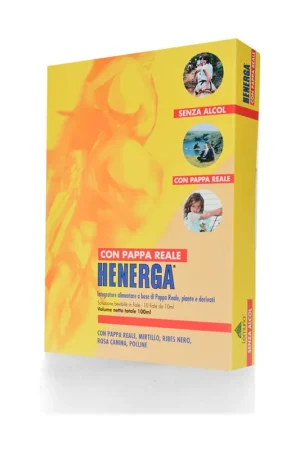 Weekend Sale Henerga with royal jelly 10 vials of 10ml Lemuria