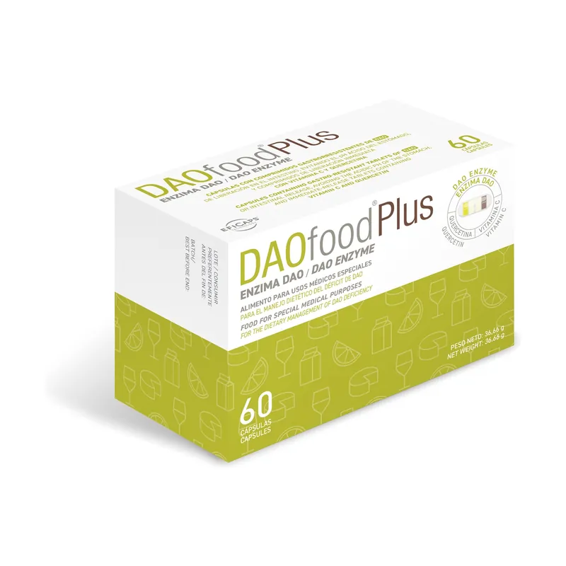 DAOfood Plus 60 capsules DR Healthcare Free Returns