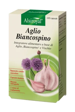 Trusted Brand Hawthorn garlic 100 vegetable capsules Alsitan