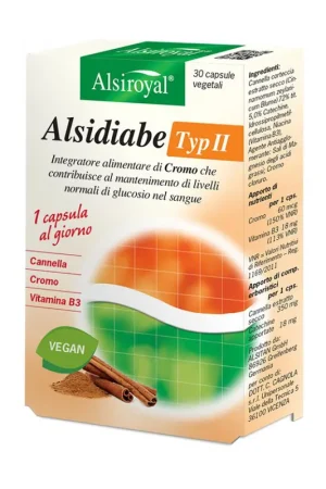Brand New Alsidiabe 30 capsules Alsitan