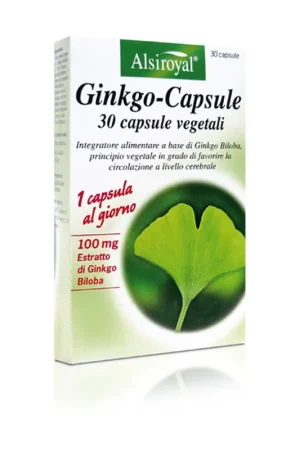 Affordable Ginkgo capsules 30 vegetable capsules Alsitan
