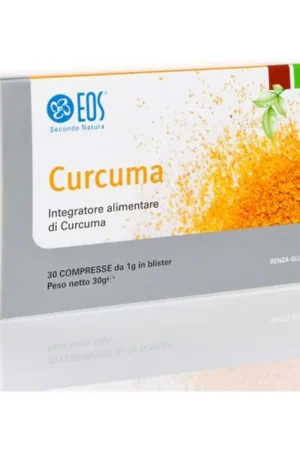 Trending Turmeric 30 tablets of 500mg EOS Secondo Natura