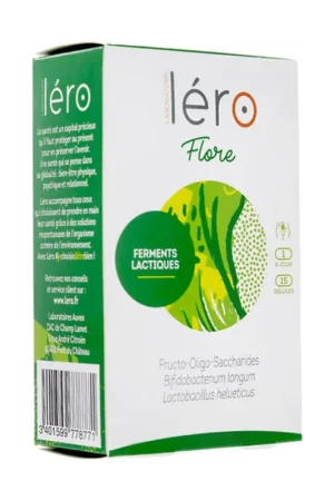 Premium Flora 15 capsules Laboratoire Léro