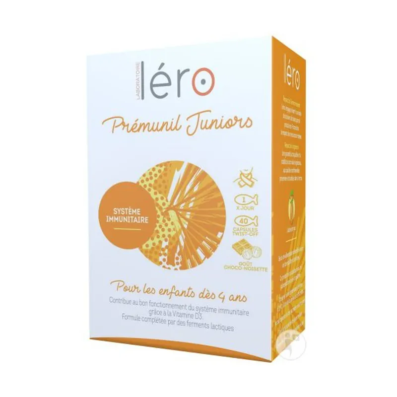 Premunil Junior 40 capsules Laboratoire Léro Best Seller
