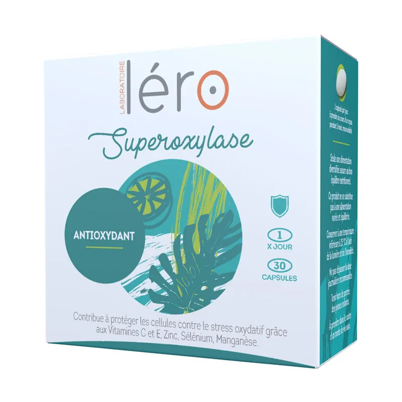 Superoxylase 60 capsules Laboratoire Léro Last Chance