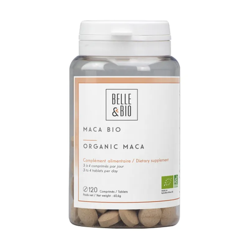 Organic Maca 120 tablets Belle et Bio Price Drop