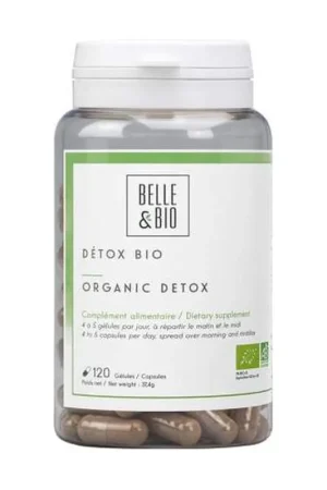 Organic detox 120 vegetable capsules Belle et Bio While Supplies Last