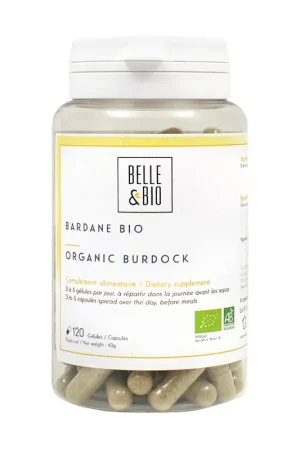 Trending Organic burdock 120 vegetable capsules Belle et Bio