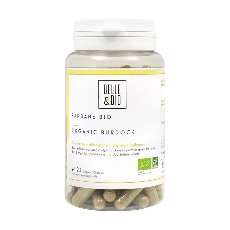 Trending Organic burdock 120 vegetable capsules Belle et Bio