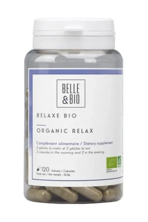 Organic Relaxation Complex 120 vegetable capsules Belle et Bio Save Now