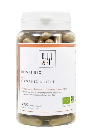 Organic reishi 120 vegetable capsules Belle et Bio Time-Limited