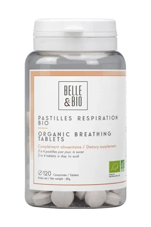 Limited Offer Breathing with essential oils 100 chewable tablets Belle et Bio