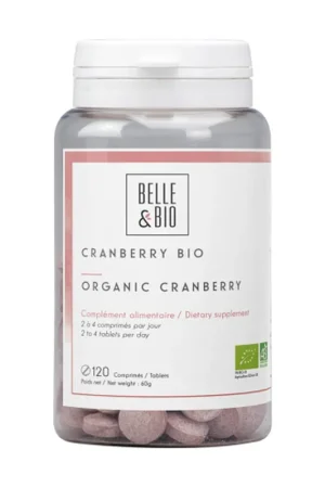 In Demand Organic cranberry 120 tablets Belle et Bio