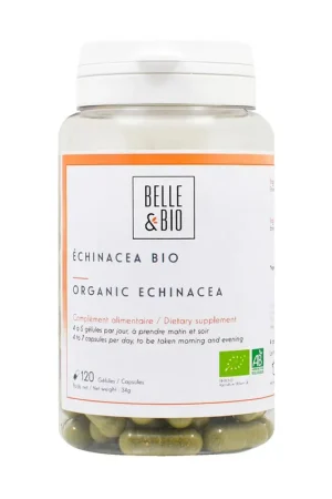 Sale Organic Echinacea 120 vegetable capsules Belle et Bio