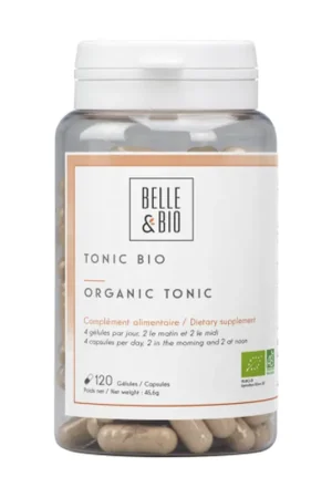Trusted Brand Organic tonic 120 vegetable capsules Belle et Bio