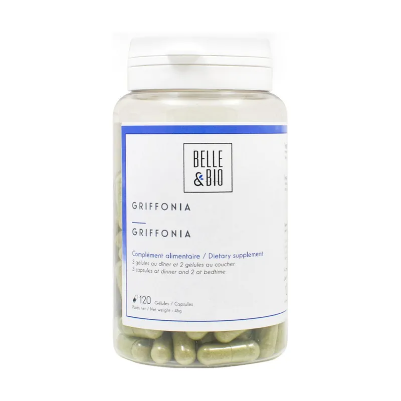 Griffonia simplicifolia natural 120 capsules Belle et Bio Reduced Price