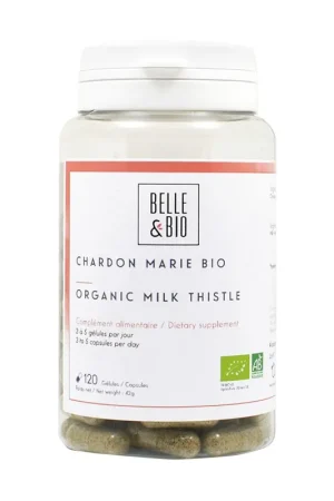 Best Price Organic milk thistle 120 vegetable capsules Belle et Bio