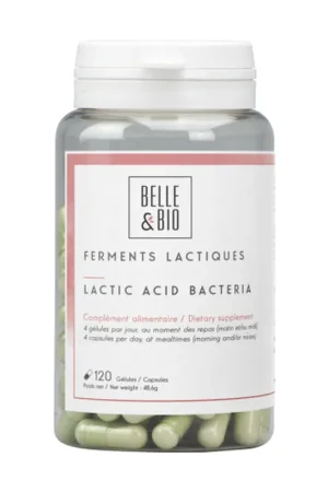 Brand New Natural lactic ferments 120 capsules Belle et Bio