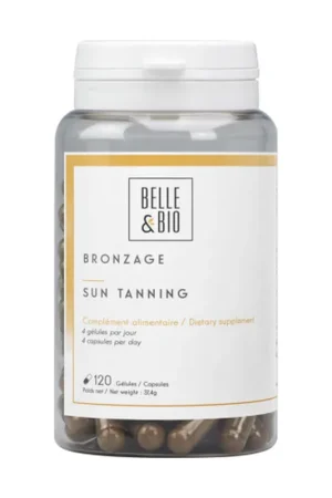 Natural tan (Bixa Carrot Borage) 120 capsules Belle et Bio Clearance