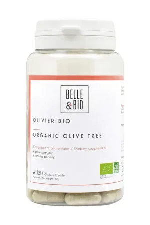 Brand New Organic olive tree 120 vegetable capsules Belle et Bio