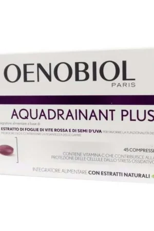 Aquadrainant Plus 45 tablets Oenobiol Grab Now